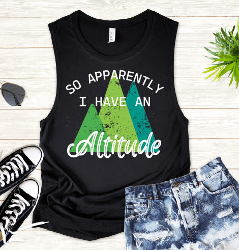 So Apparently I have an Altitude black muscle tank top