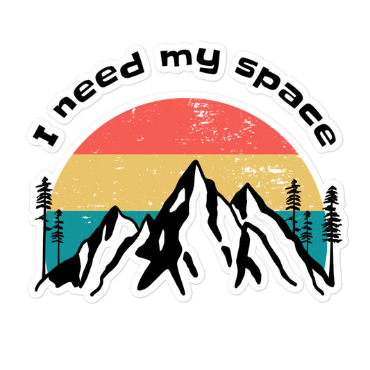 I Need My Space - Stickers