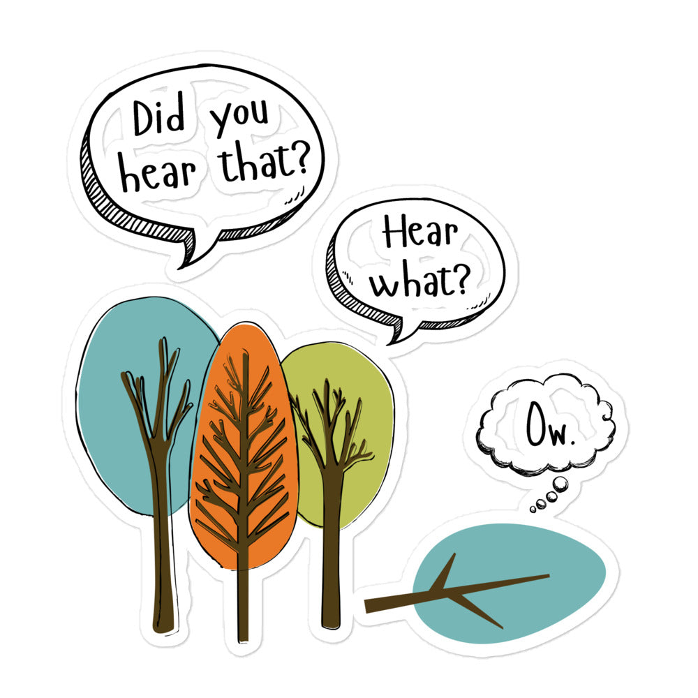 Did you hear that? - Stickers