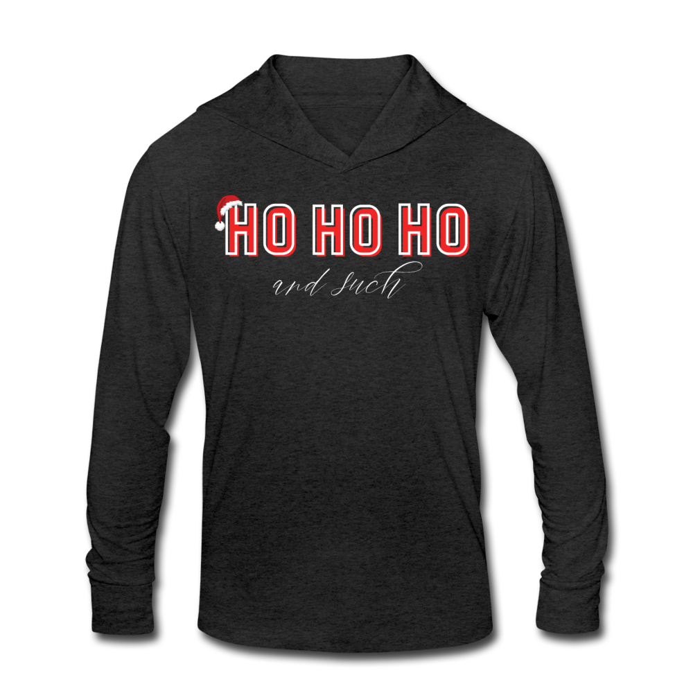HO HO HO and such - heather black
