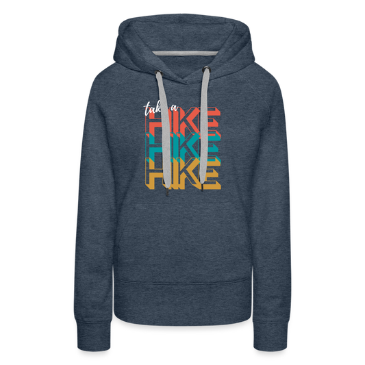Take a Hike - Hoodie - heather denim