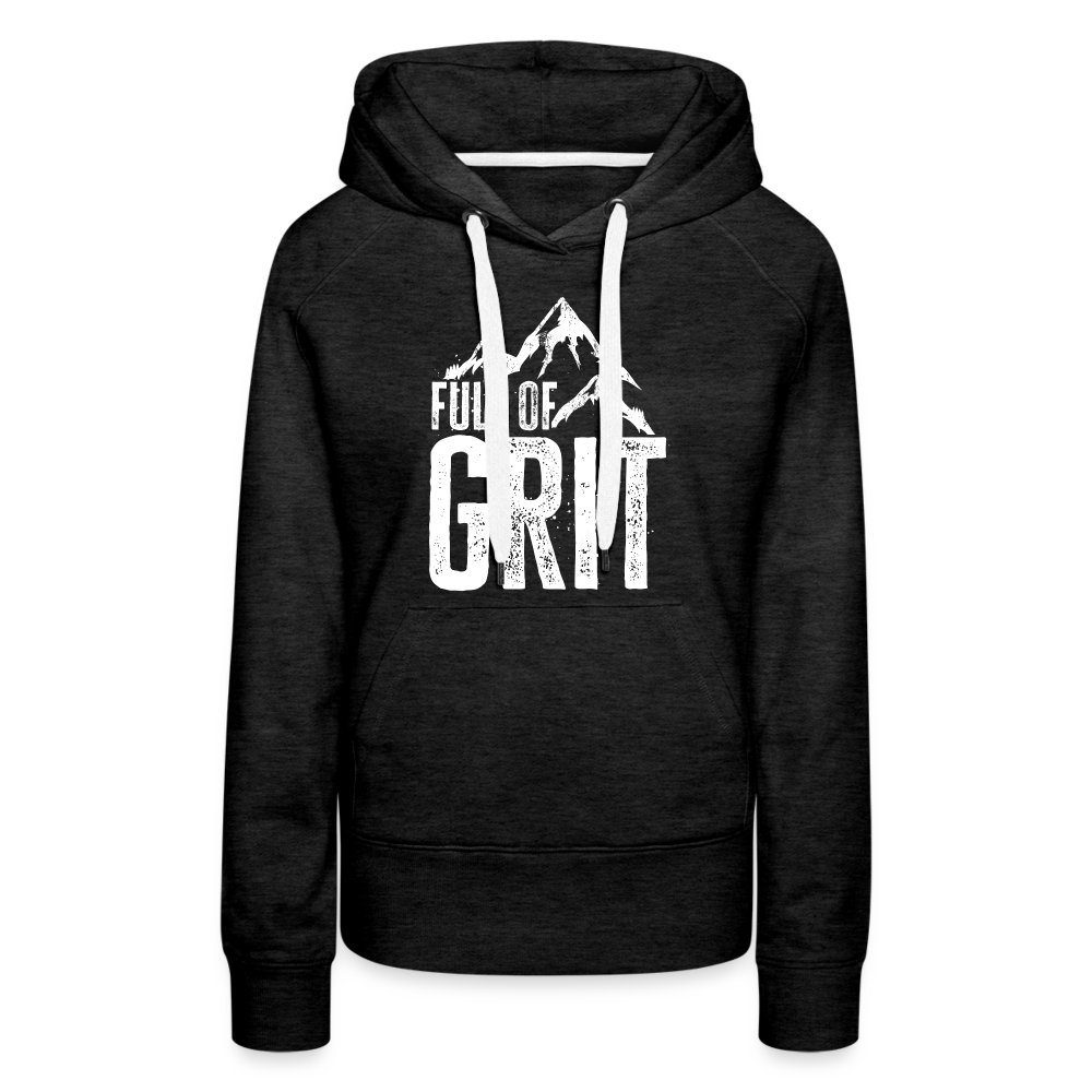 Full of Grit - Hoodie - charcoal grey