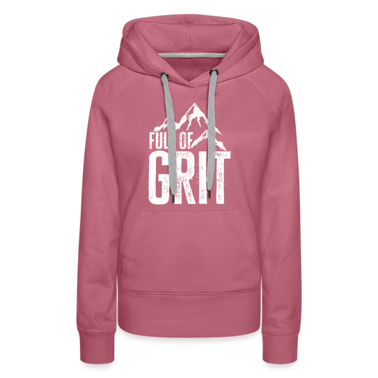 Full of Grit - Hoodie - mauve
