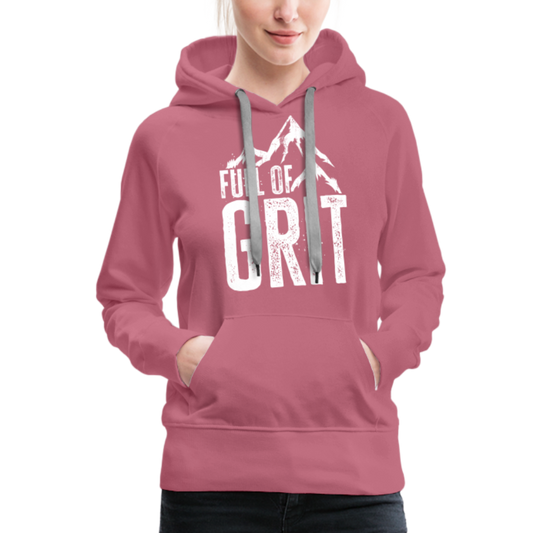 Full of Grit - Hoodie - mauve
