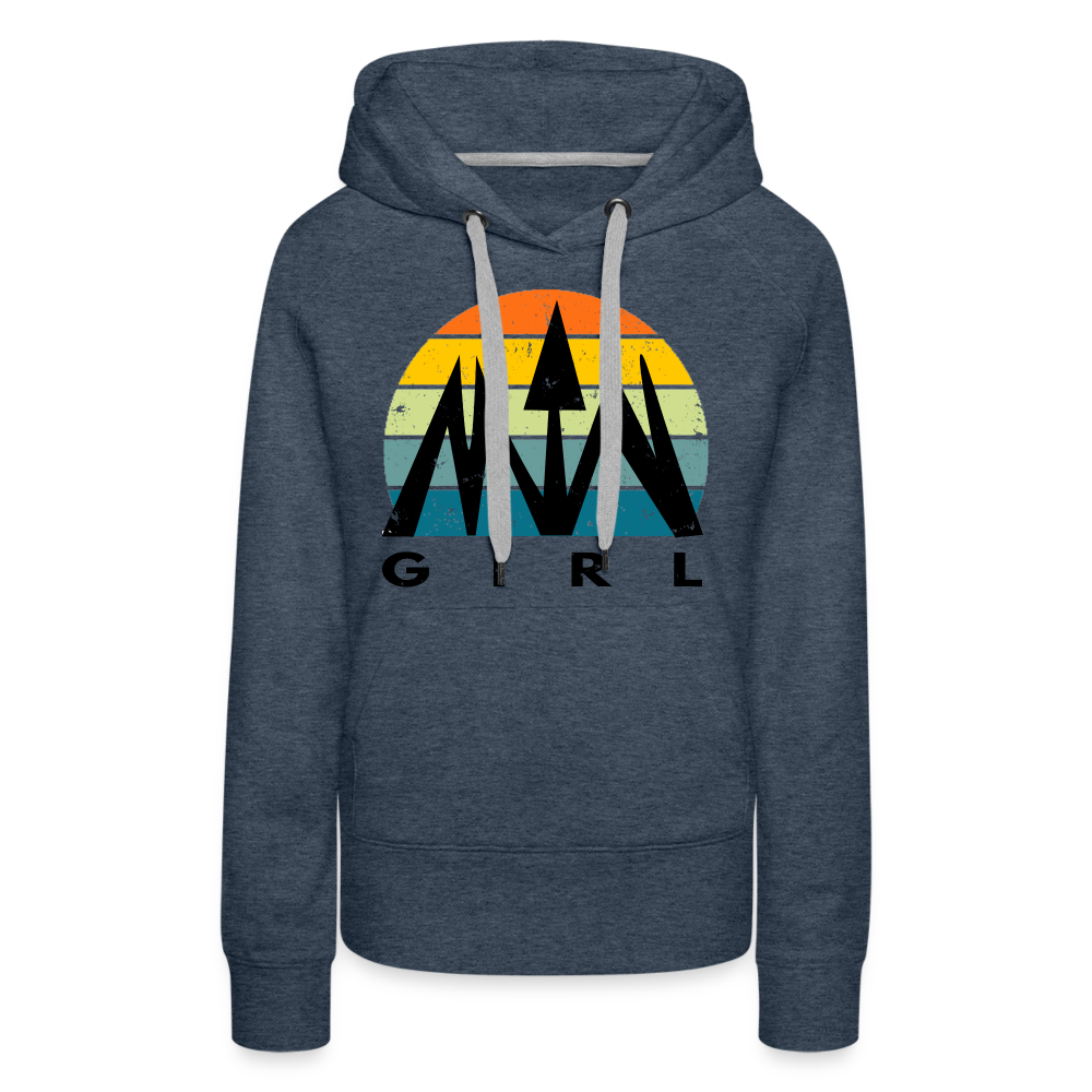 Women’s Premium Hoodie - heather denim