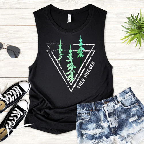 Tree Hugger - Women's Muscle Tank