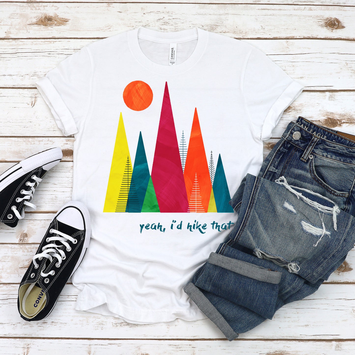 Yea I'd Hike That - Unisex Tee