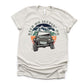 Keep on Jeepin on jeep mountains short sleeve unisex shirt heather dust