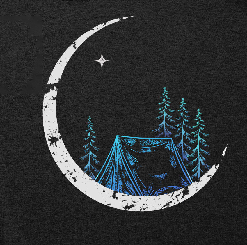 Camping Under the Moon - Hoodie