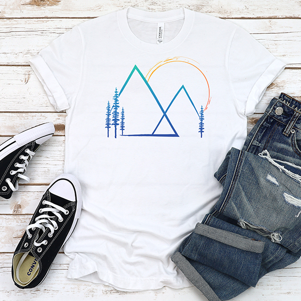 Mountain Sunset - Unisex Tee