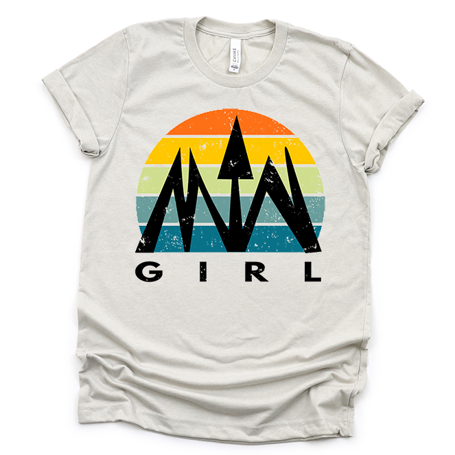 Mtn Girl Heather Dust Short Sleeve Tee