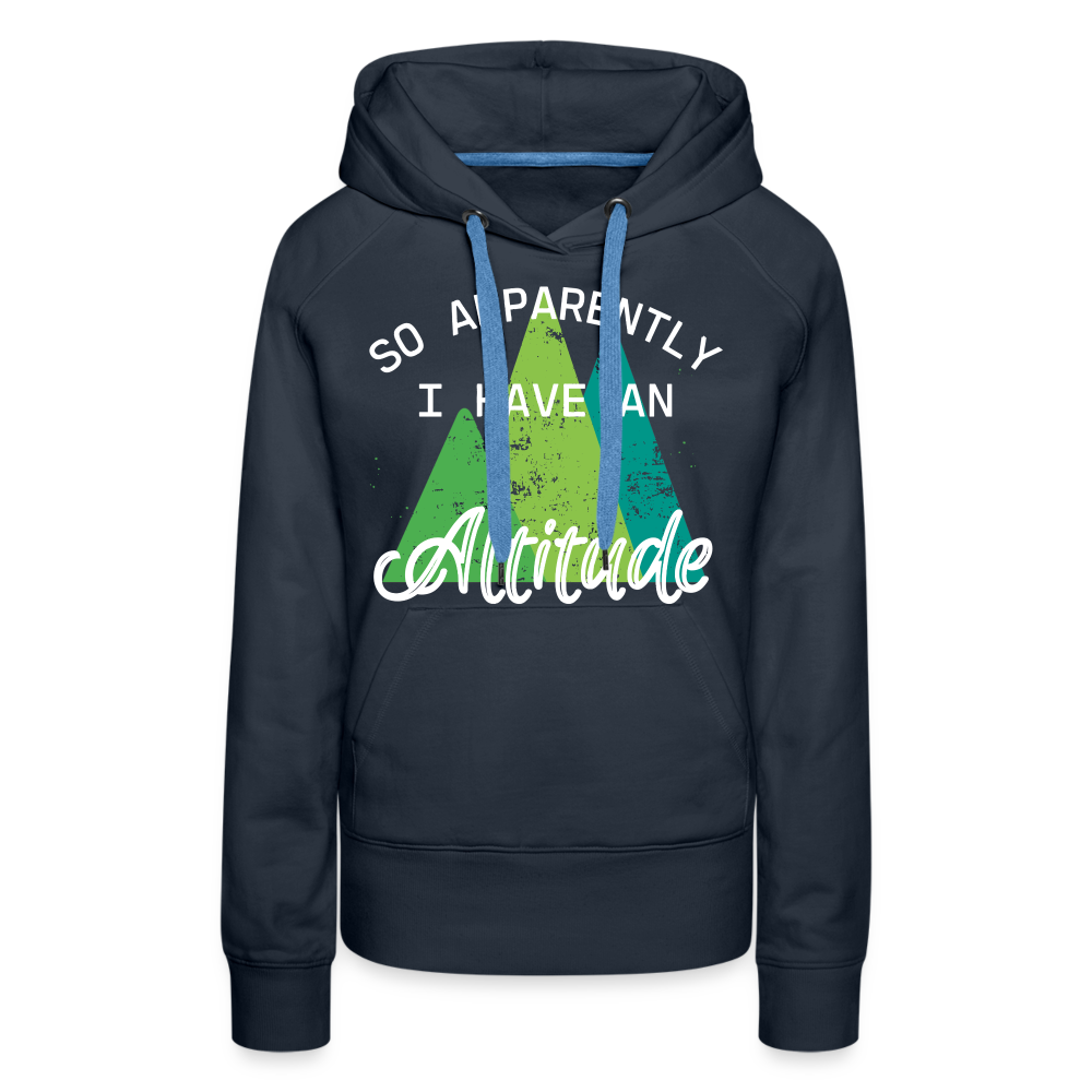 So Apparently I have an Altitude - Hoodie - navy