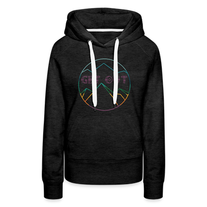 Get Out - Hoodie - charcoal grey