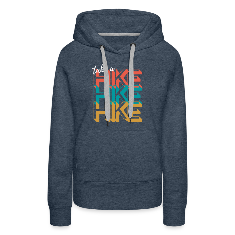 Take a Hike - Hoodie - heather denim