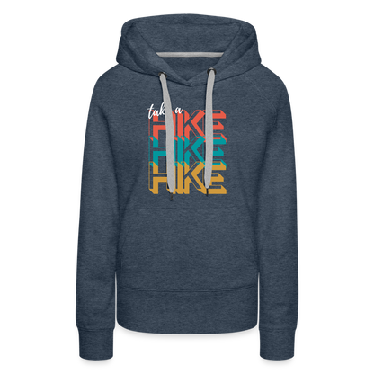 Take a Hike - Hoodie - heather denim