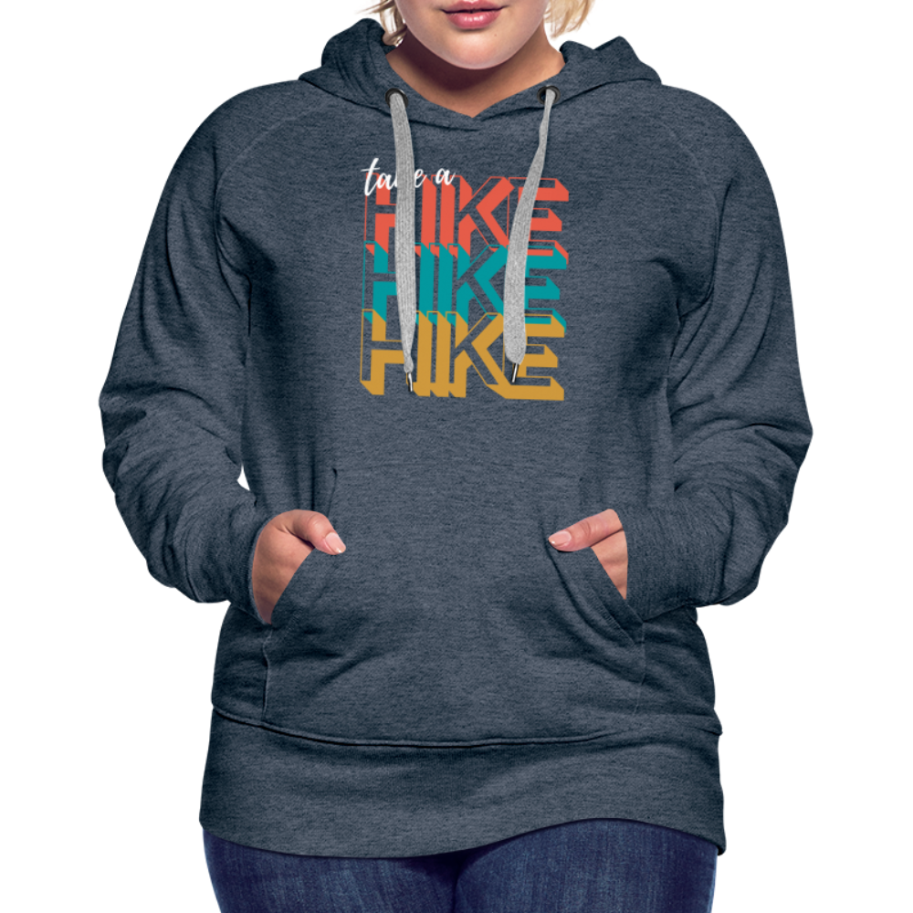 Take a Hike - Hoodie - heather denim