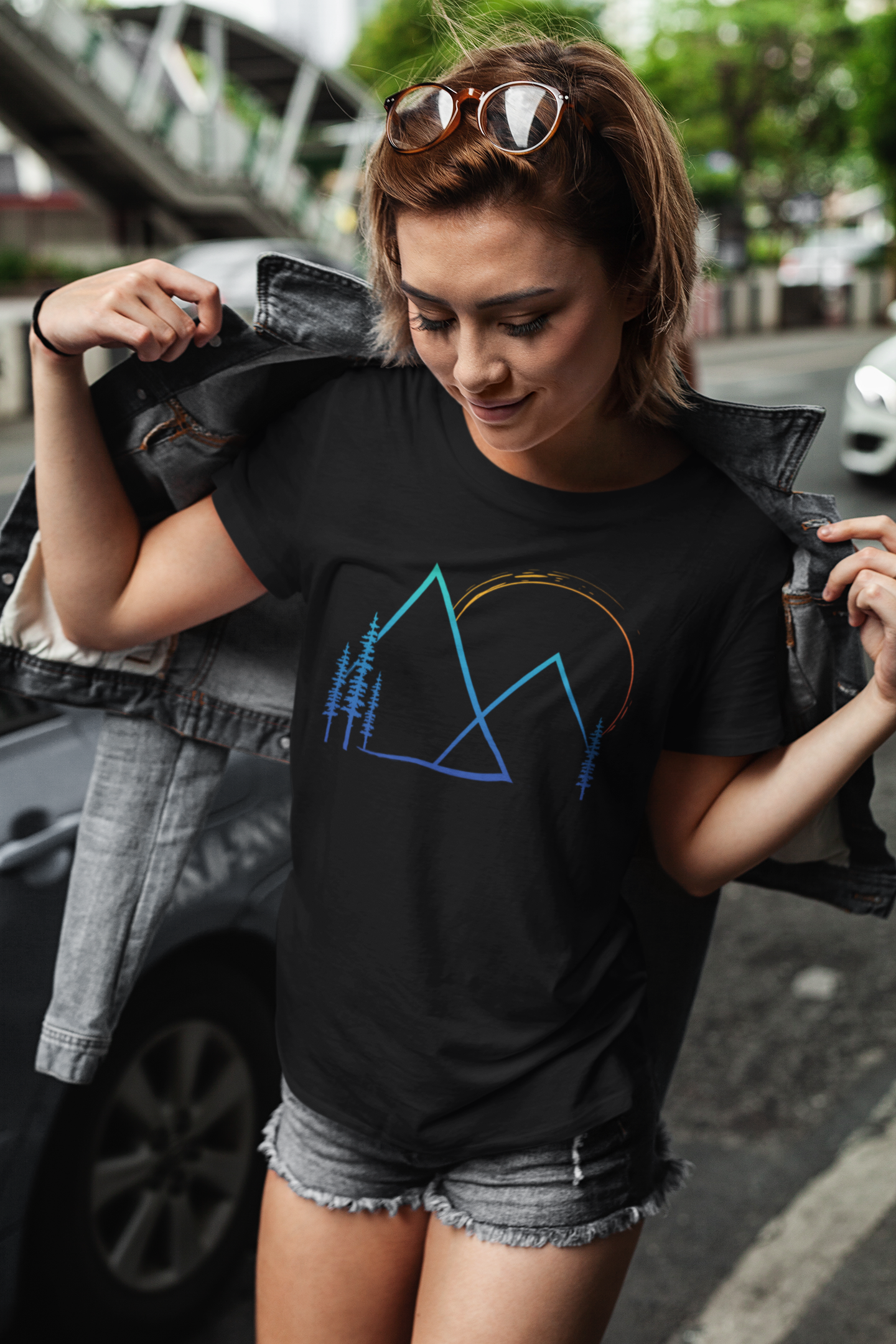 Mountain Sunset - Unisex Tee